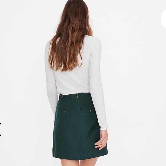 Madewell A-line Assembly Skirt - Picture 2 of 6